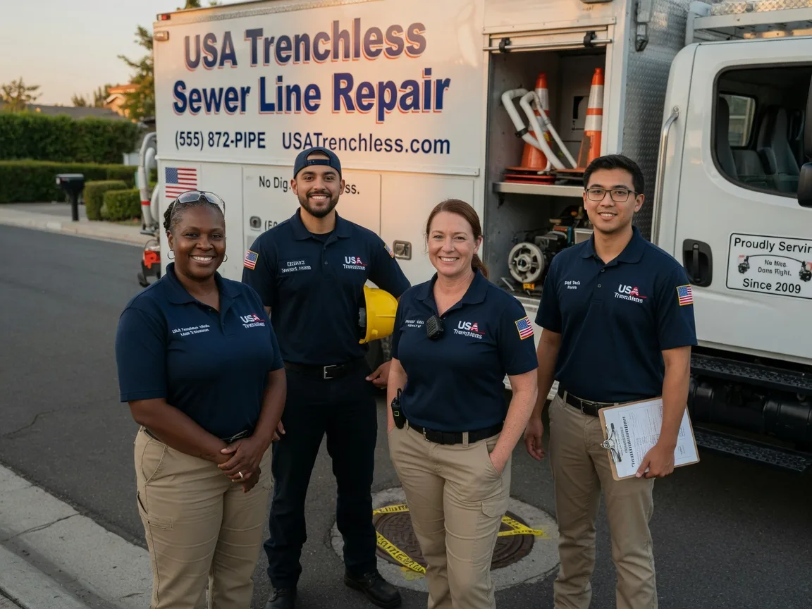 Sewer Line Repair company in Laceys Spring, AL